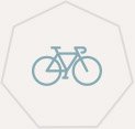 Animated bicylce icon