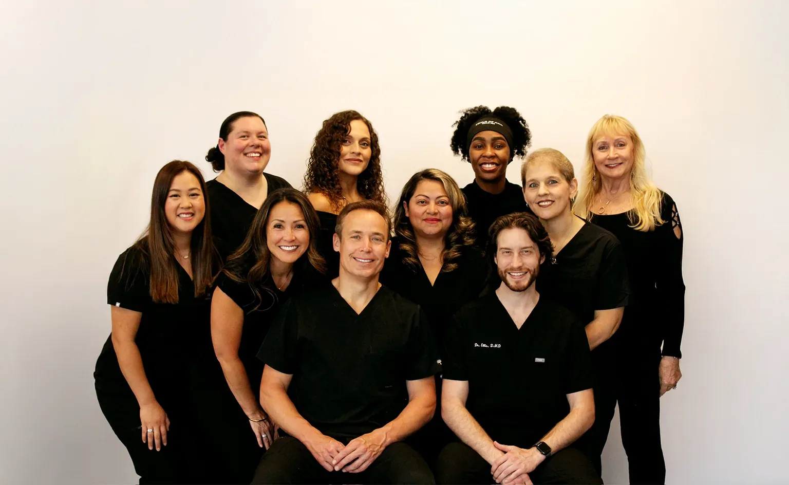 Dentist Houston TX Mark E Lawton And Nathanial Ellis With Team